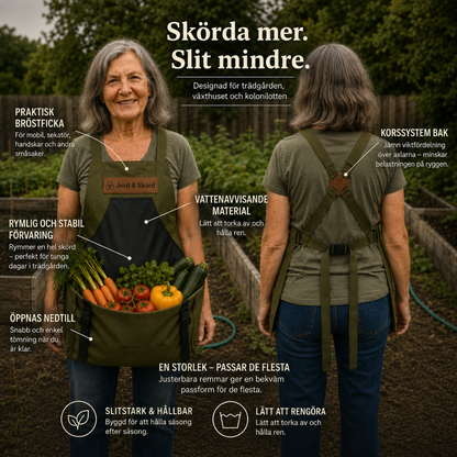 SkördeBäraren™ - Skörda mer — med båda händerna fria