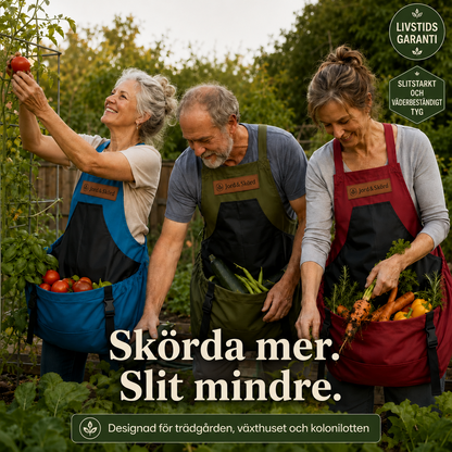 SkördeBäraren™ - Skörda mer — med båda händerna fria