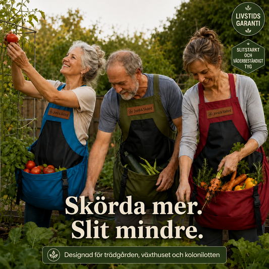 SkördeBäraren™ - Skörda mer — med båda händerna fria